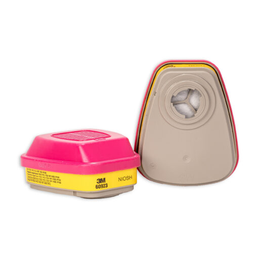 3M™ 60923 Organic Vapor/Acid Gas Cartridge/Filter P100