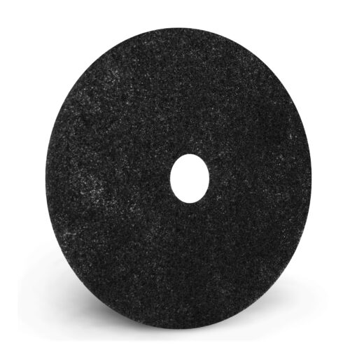 Americo Floor Pads, Black, 3 Inch Center Hole (5 Pack)