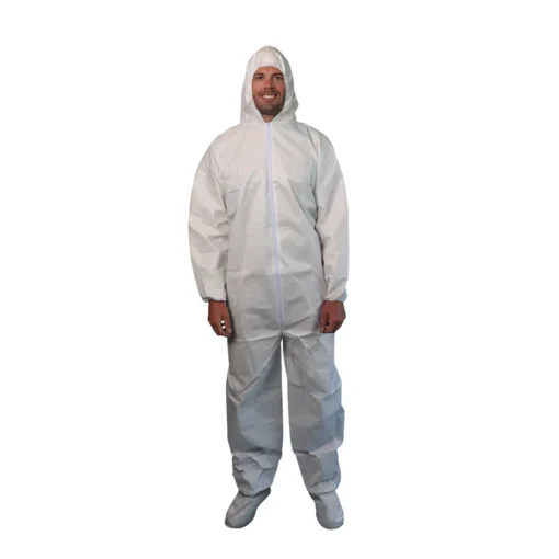 ArmorGuard Microporous Coveralls Attached Hood and Boots (25 Pack)