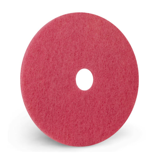 Americo Flamingo Auto Scrubber Pads, Pink, 3 Inch Center Hole (5 Pack)