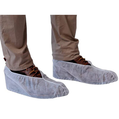 Booties (Shoe Covers) Universal, White, Slip Resistant