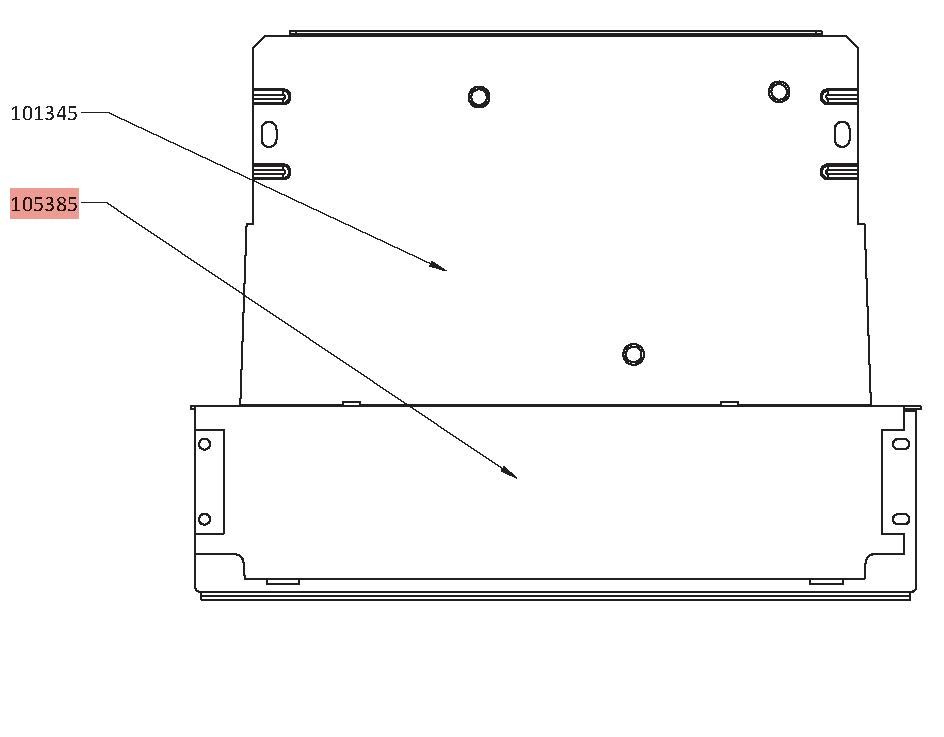 GASKET - CONDENSER BASE PVC PSA LGR 6000LI