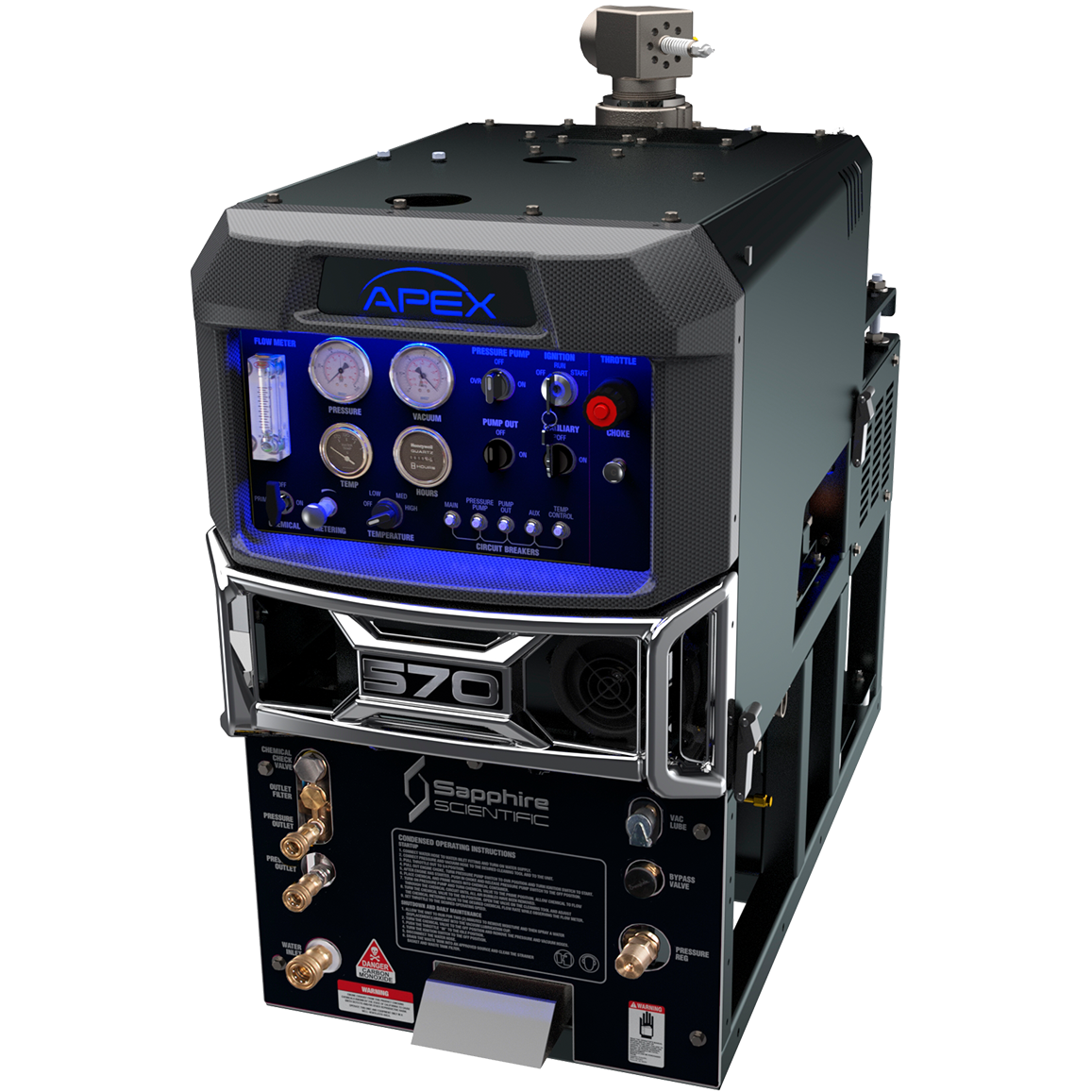 Sapphire Scientific, Apex 570 Truck Mount
