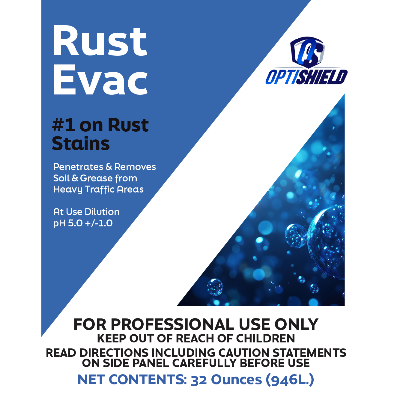 OptiShield Rust-Evac, Rust Remover, (MTX)
