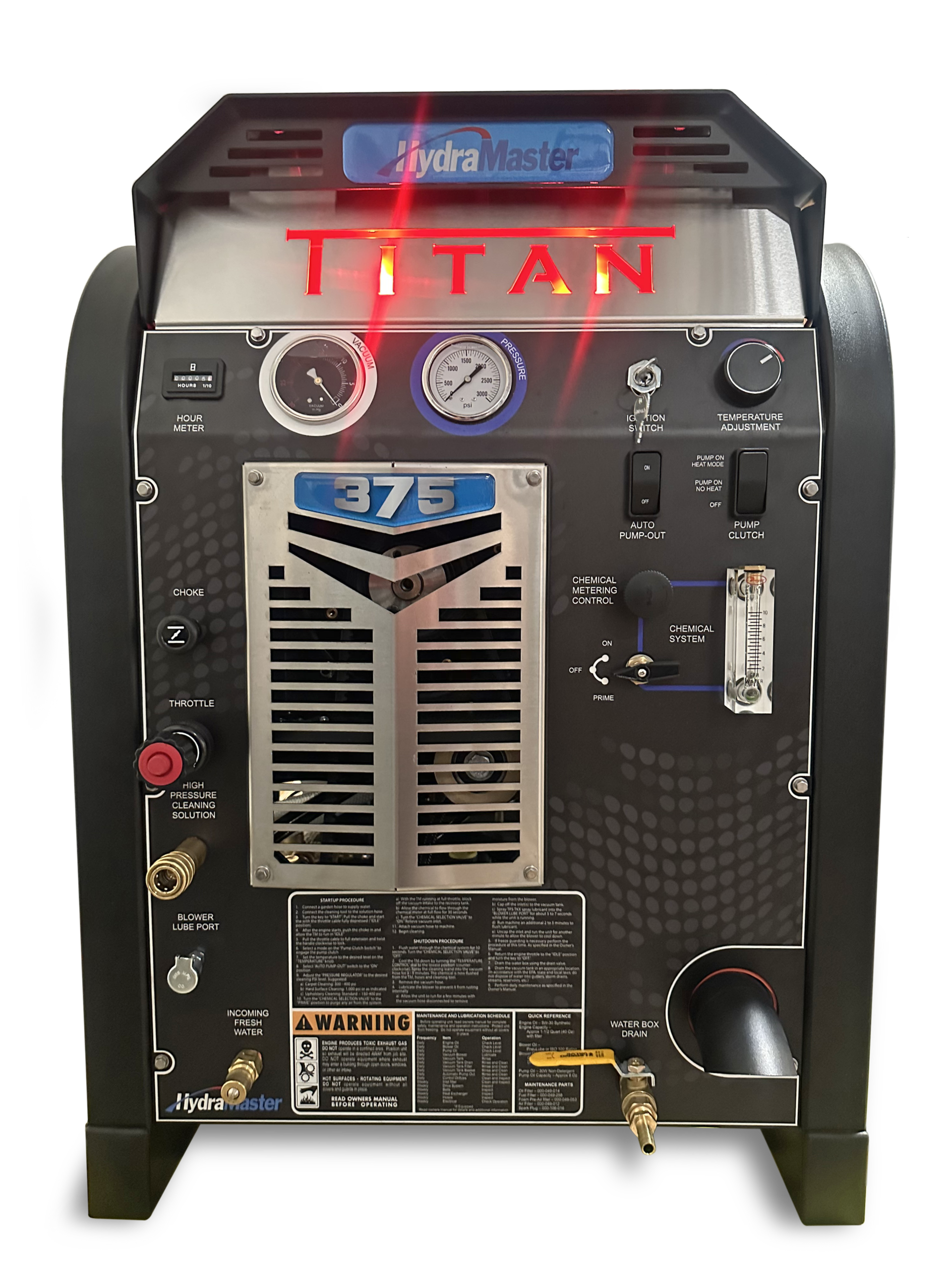 HydraMaster Titan 375 Truck Mount